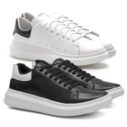 2 Sapatênis Masculino Maqueen Notorian Sola Alta -... - NOTORIAN'S SHOP