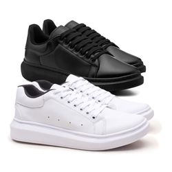 2 Sapatênis Masculino Maqueen Notorian Sola Alta -... - NOTORIAN'S SHOP