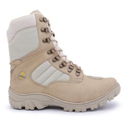 Bota Master Boots Cano Longo em Couro Cor Nude - P... - NOTORIAN'S SHOP
