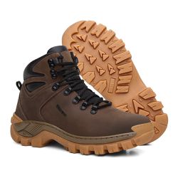 Bota Masculina Arizona em Couro Legítimo Cano Médi... - NOTORIAN'S SHOP