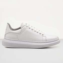 Tenis Masculino Casual Branco Sola Alta Oversize M... - Atria Shoes