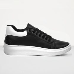 Tenis Masculino Casual Branco Sola Alta Oversize M... - Atria Shoes