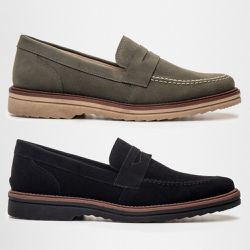 Kit 2 Mocassim Masculino Loafer Derby em Camurça -... - Atria Shoes