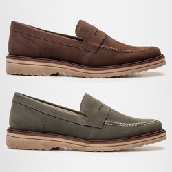 Kit 2 Mocassim Masculino Loafer Derby em Camurça -... - Atria Shoes