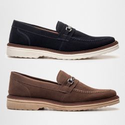 Kit 2 Mocassim Masculino Loafer Derby em Camurça -... - Atria Shoes