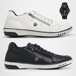 2 Tenis Masculino Casual Ajuste Elástico Leve e Co... - Atria Shoes