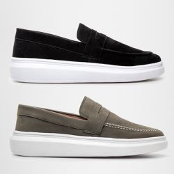 Kit 2 Mocassim Masculino Loafer Derby em Camurça -... - Atria Shoes