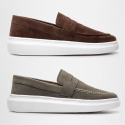 Kit 2 Mocassim Masculino Loafer Derby em Camurça -... - Atria Shoes