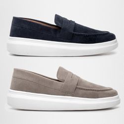 Kit 2 Mocassim Masculino Loafer Derby em Camurça -... - Atria Shoes