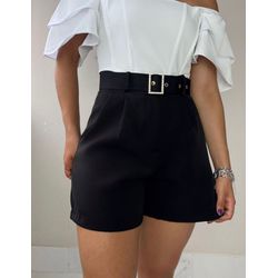 Short Alfaiataria com Cinto - SA-0987-CINN - AURA MODAS