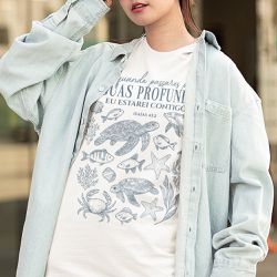 Camiseta Básica Águas Profundas - Aurora Clothing