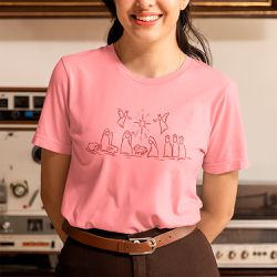 Camiseta Básica Nascimento de Jesus - Aurora Clothing