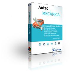 Licença anual do software Autec Oficina Mecânica 1... - Autec Softwares