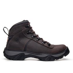 Bota Coturno Adventure Marrom Em Couro Trilha 8000... - Aventura Shoes