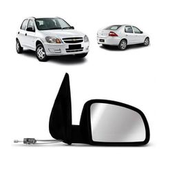 Retrovisor Celta e Prisma 2007 a 2012 Direito com ... - Avenida Acessorios
