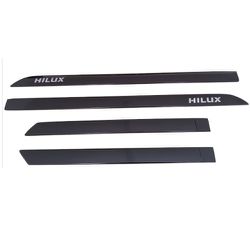 Kit Friso Lateral Hilux 2018 a 2020 Preto Atitude ... - Avenida Acessorios