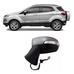 Retrovisor Ecosport 2013 a 2016 Esquerdo Elétrico ... - Avenida Acessorios