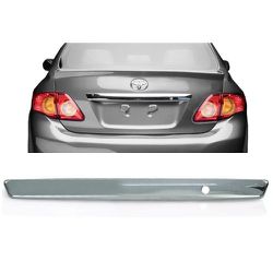 Aplique Porta Malas Corolla 2008 a 2011 Cromado Sh... - Avenida Acessorios