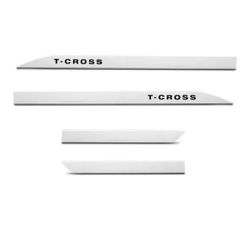KIT FRISO LAT. VW T-CROSS BRANCO PURO SLIM - SEAN ... - Avenida Acessorios
