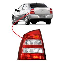 Lanterna Traseira Astra Sedan 2004 a 2011 Esquerdo... - Avenida Acessorios