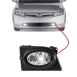 Farol de Milha Auxiliar Civic 2006 a 2008 Lado Mot... - Avenida Acessorios