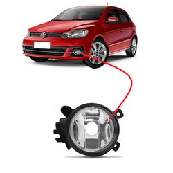 Farol Milha Auxiliar Gol GVII 2016 a 2018 Lado Mot... - Avenida Acessorios