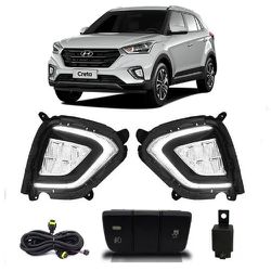 Kit Farol de Milha Creta 2020 a 2021 Led Drl com S... - Avenida Acessorios