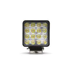 Farol Auxiliar Quadrado 16 Leds 48w Suits - Avenida Acessorios