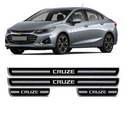 Soleira Porta Cruze Resinado Premium Preto URA - Avenida Acessorios