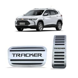 Pedaleira Tracker 2020/ Automático Aço Inox GPI - Avenida Acessorios