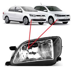Farol de Milha Auxiliar Gol Voyage G6 2013 a 2016 ... - Avenida Acessorios
