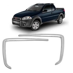 Aplique Cromado Farol de Milha Strada G4 Working 2... - Avenida Acessorios