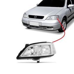 Farol Astra 1998 a 2002 Foco Duplo Esquerdo Zeene - Avenida Acessorios
