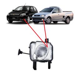 Farol de Milha Auxiliar Corsa/ Montana/ Meriva 200... - Avenida Acessorios