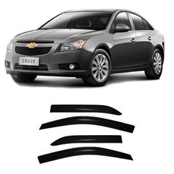 Calha de Chuva Defletor Cruze Sedan 2011 a 2016 4 ... - Avenida Acessorios