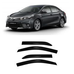 Calha de Chuva Defletor Corolla Sedan 2015 a 2019 ... - Avenida Acessorios