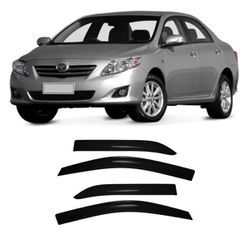 Calha de Chuva Defletor Corolla Sedan 2008 a 2014 ... - Avenida Acessorios