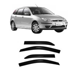 Calha de Chuva Defletor Focus Hatch e Sedan 2002 a... - Avenida Acessorios