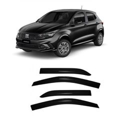 Calha de Chuva Defletor Argo 2017 a 2023 e Pulse 2... - Avenida Acessorios
