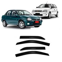 Calha de Chuva Corsa Hatch/ Sedan/ Wagon e Classic... - Avenida Acessorios