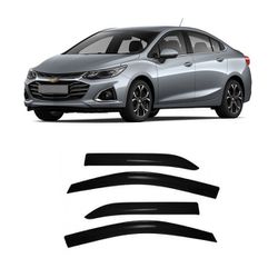 Calha de Chuva Defletor Cruze Hatch e Sedan 2017 a... - Avenida Acessorios