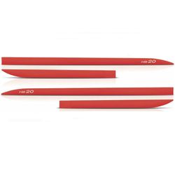 Kit Friso Lateral HB20 Vermelho Chilli Flash - Avenida Acessorios