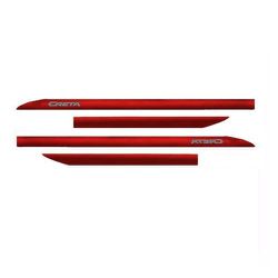 Kit Friso Lateral Creta Vermelho Chilli - Avenida Acessorios
