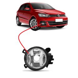Farol Milha Auxiliar Gol GVII 2016/ e Fox 2015/ Di... - Avenida Acessorios