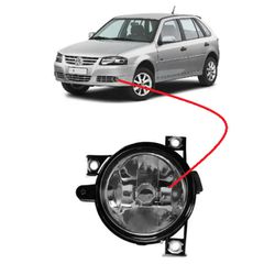 Farol de Milha Gol G4/ Parati/ Saveiro/ Polo/ Fox/... - Avenida Acessorios