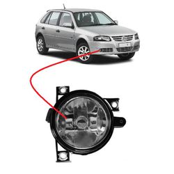 Farol de Milha Gol G4/ Parati/ Saveiro/ Polo/ Fox/... - Avenida Acessorios