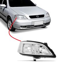 Farol Astra 1998 a 2002 Foco Duplo Direito - Avenida Acessorios