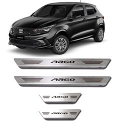 Soleira Porta Argo Aço Inox Escovado Mult - Avenida Acessorios