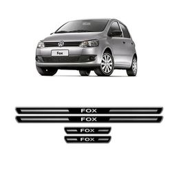 Soleira Porta Fox 4 Portas Resinado Premium Preto ... - Avenida Acessorios