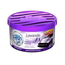 Aromatizante Fresh Gel Lavanda 60g Luxcar - Avenida Acessorios